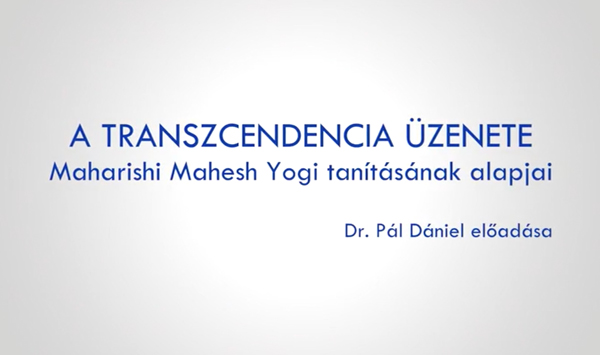 A Transzcendencia üzenete
